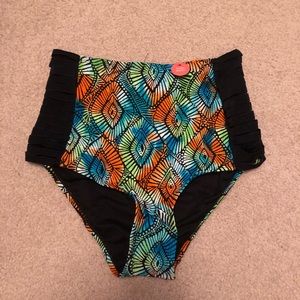 NWT high waisted bikini bottoms